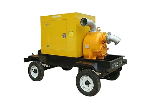 拖车式大流量应急移动排水泵站350m³/h
