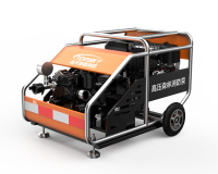 高扬程水泵涡轮增压型森林消防水泵（第5代，电启动+涡轮增压+自吸+网络传输+推车）TSP5.0