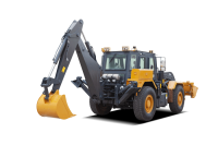 高速轮式多用工程车