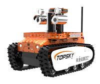 防爆消防侦察机器人【轻型】   (第1代，360°云台+升降多环境气体探测装置+语音控制）